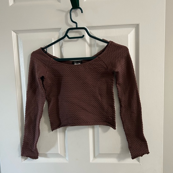 Purple cropped top - Picture 1 of 4